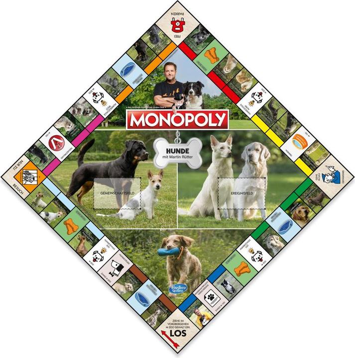 Actual product image Winning Moves Monopoly Dogs (German)