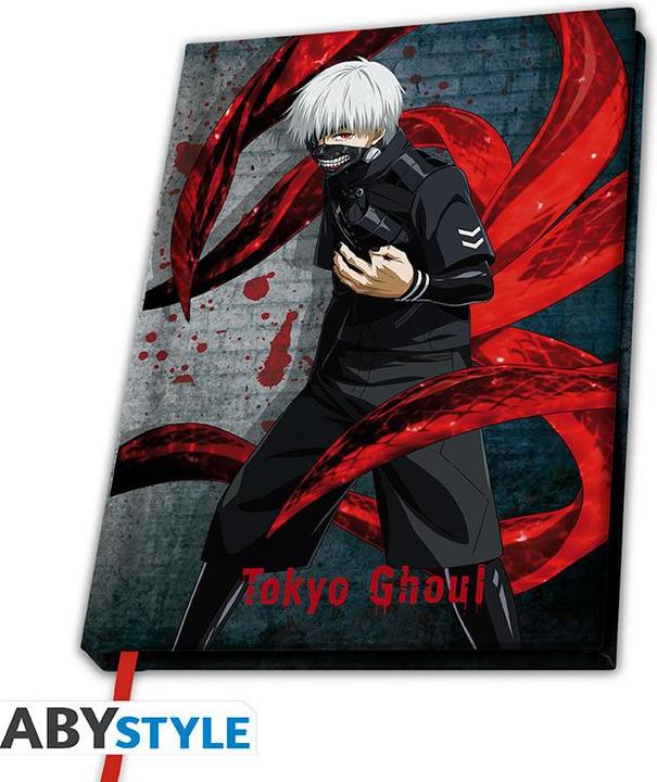 Produktbild ABYstyle TOKYO GHOUL - A5 Notebook Ken Kaneki X4 (A5, Harter Einband)