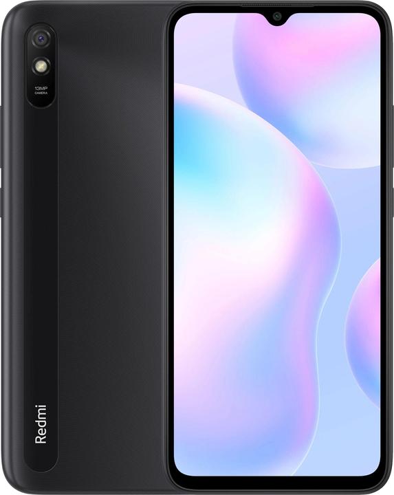Xiaomi Redmi 9AT (32 Go, Gris granit, 6.53", Double SIM hybride, 13 Mpx, 4G)