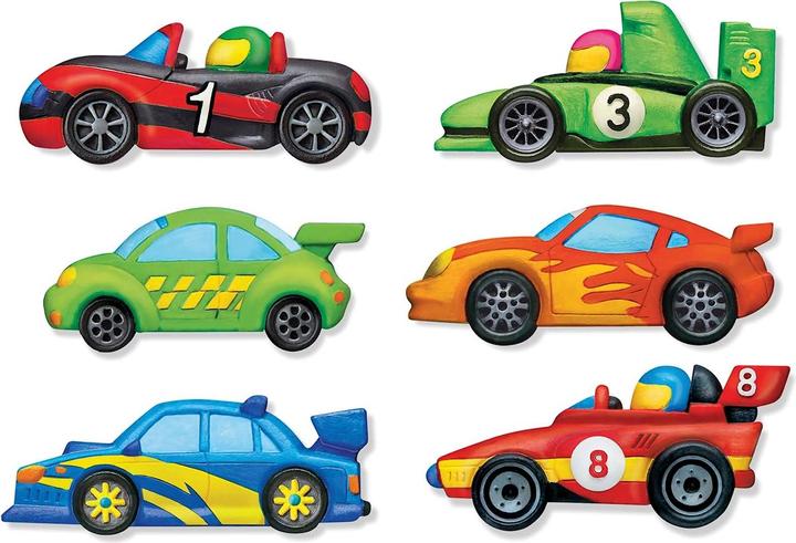 Actual product image 4M Racing car plaster and painting set (mult)
