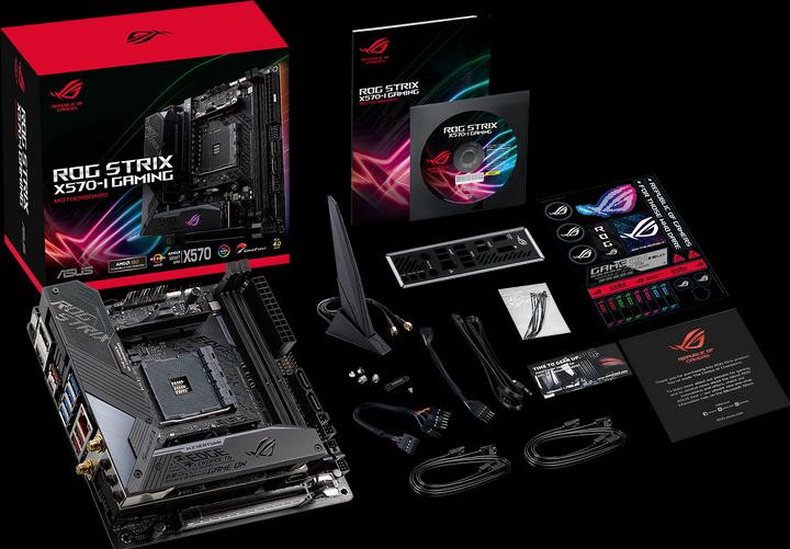 Productafbeelding ASUS ROG Strix X570-I Gaming (AM4, AMD X570, Mini-ITX)