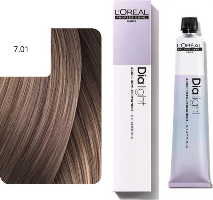 Produktbild L'Oréal Professionnel Dia Light (7.01 Mittelblond Frost)
