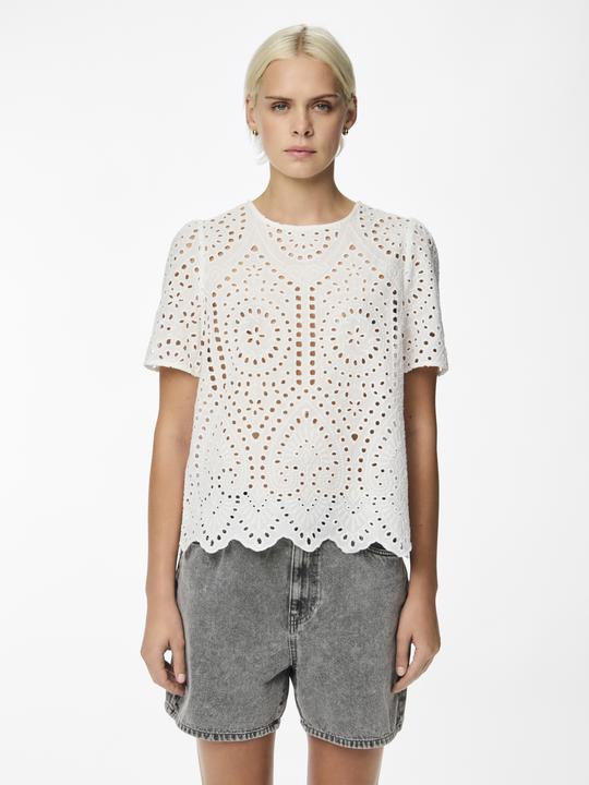 Actual product image Pieces PCNASTIAN top with short sleeves (XS)