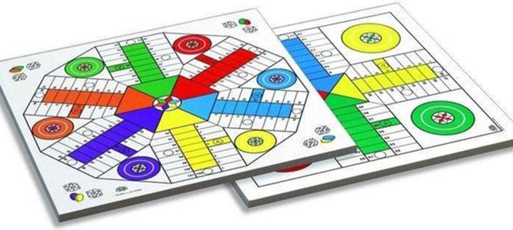 Produktbild Cayro Parcheesi-Brett (40 x 40 cm) Spieler 4-6