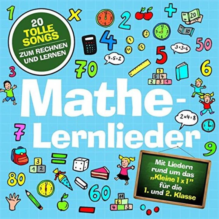 Actual product image Math learning songs (Marie&Finn, German)