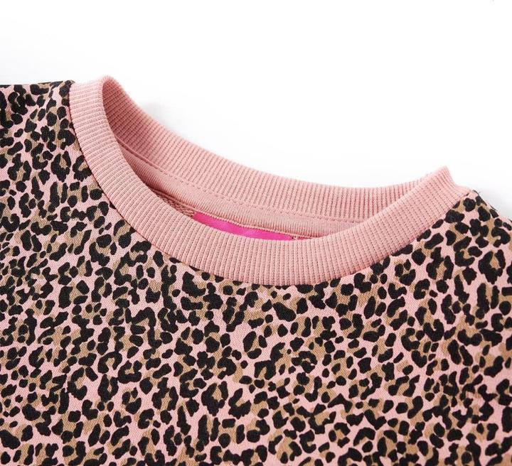 Produktbild VidaXL Kinder-Pulloverkleid Mittelrosa 116,Material: 95 (116)