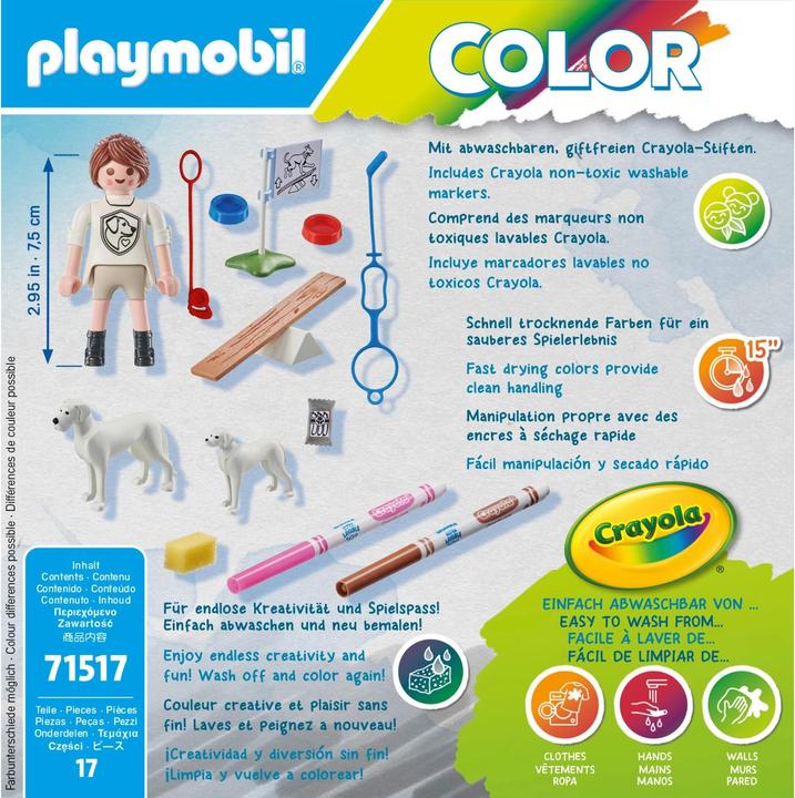 Actual product image Playmobil Dog training (71517, Playmobil Colour)