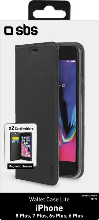 Actual product image SBS Book Wallet Lite Case (Apple iPhone 8 Plus)