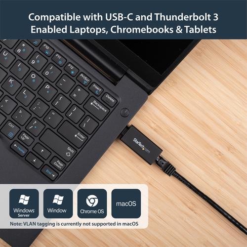 Actual product image StarTech USB C To Gbe Network Adapter (USB-C, RJ45 (1x))