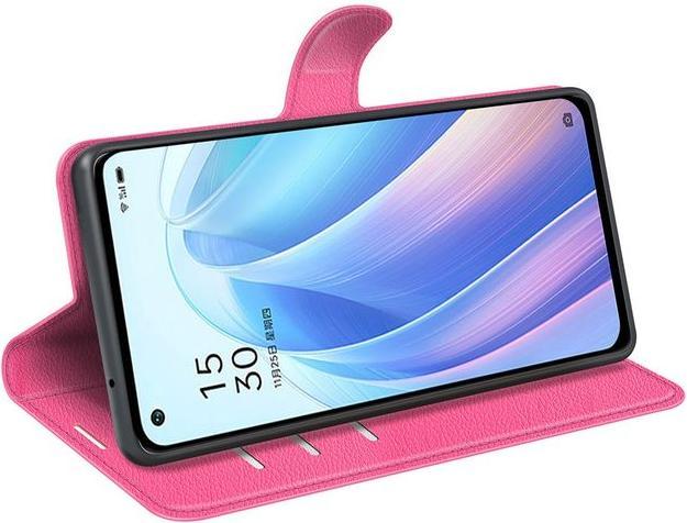 Image du produit MU Classic Série de couvertures de livre en cuir Litchi (Oppo Reno 7 Pro 5G)