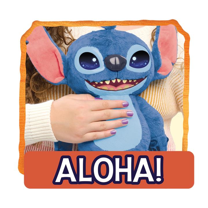 Image du produit Just Play Stitch Many Moods of Stitch Feature Peluche (32.64 cm)