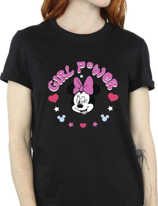 Immagine prodotto Disney Minnie Mouse Girl Power Maglietta Ampia Donna (S)