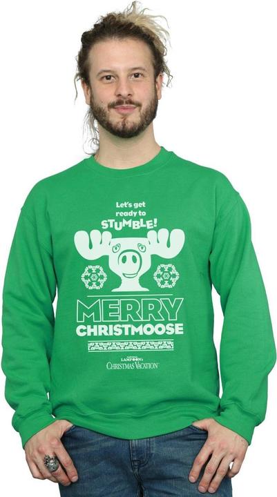 Image du produit National Lampoon´s Vacation National Lampoon's Christmas Vacation - Sweat MERRY CHRISTMOOSE - Homme (S)