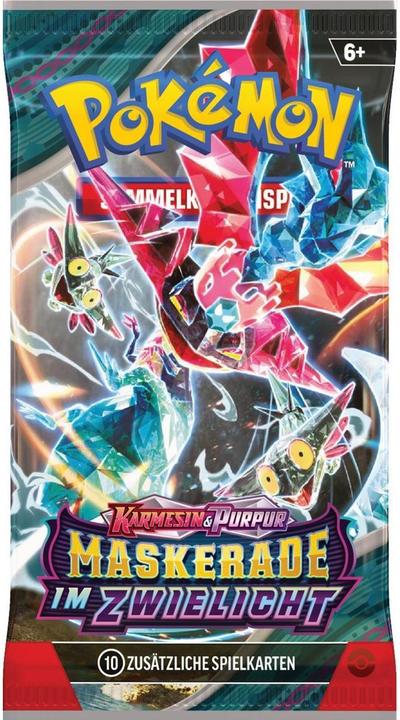 Actual product image Pokémon Twilight Masquerade (German, Booster display)