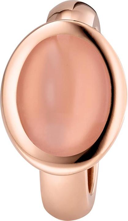 Produktbild Xen Ring mit 12x9 mm grossen Chalzedon rosé-vergoldet (52)