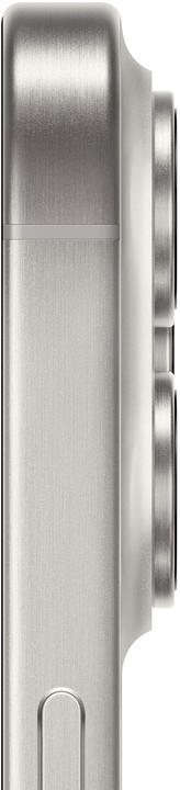 Produktbild Apple iPhone 15 Pro (512 GB, White Titanium, 6.10", SIM + eSIM, 48 Mpx, 5G)
