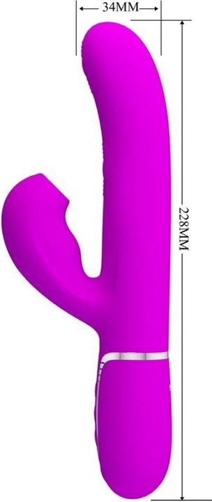 Produktbild Pretty Love PERLITA MULTIFUNKTIONS-3-IN-1-G-SPOT-VIBRATOR VIOLETT