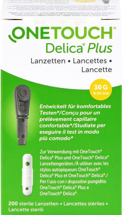 Actual product image OneTouch One Touch Delica Plus Lancets, 200 pcs LAN (Lancets)