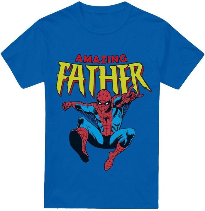 Immagine prodotto Spiderman Amazing Dad Maglietta Festa del Papà Uomo (M)