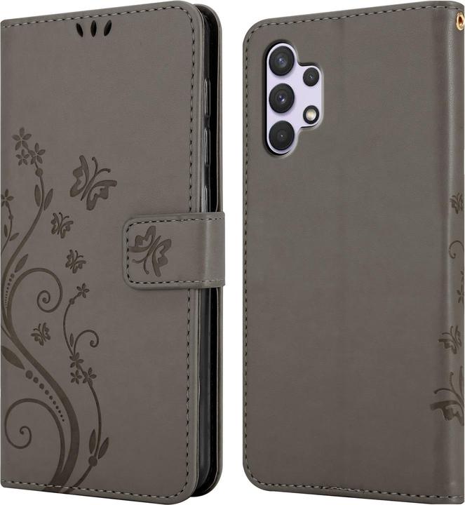 Actual product image Cadorabo Flower Book Cover (Samsung Galaxy A32)