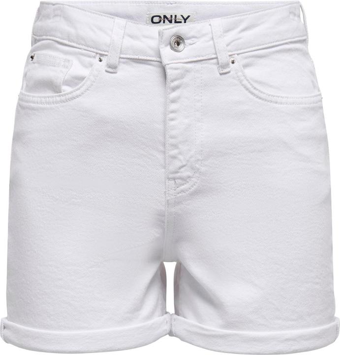 Only ONLJOSEPHINE Hohe Taille Normal geschnitten Jeans-Shorts Jeans-Shorts