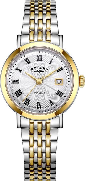 Immagine prodotto Rotary LB05421/01 Windsor Ladies 27mm 5ATM (Orologio da polso analogico, 27 mm)