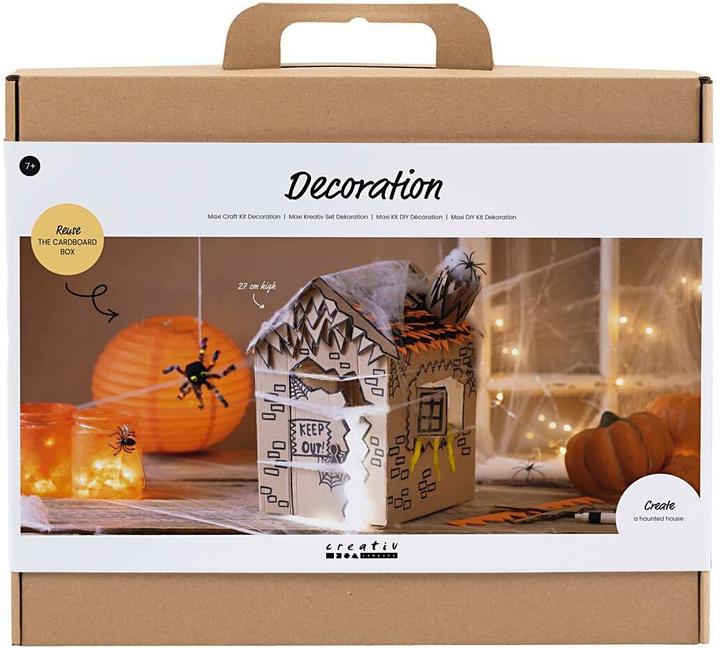 Creativ Company Kit de bricolage Décoration Halloween Maison hantée