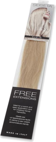 Image du produit Seiseta Extensions lisses Free 17 cuivre profond blond doré 50/55 cm (Blond doré, 55 cm)