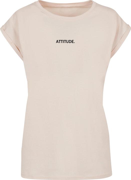 Produktbild Merchcode Ladies Attitude Extended Shoulder Tee - 113641 (XXL)