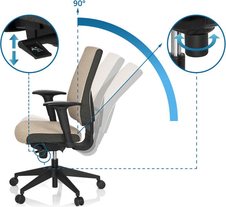 Actual product image Hjh Office PRO-TEC 500