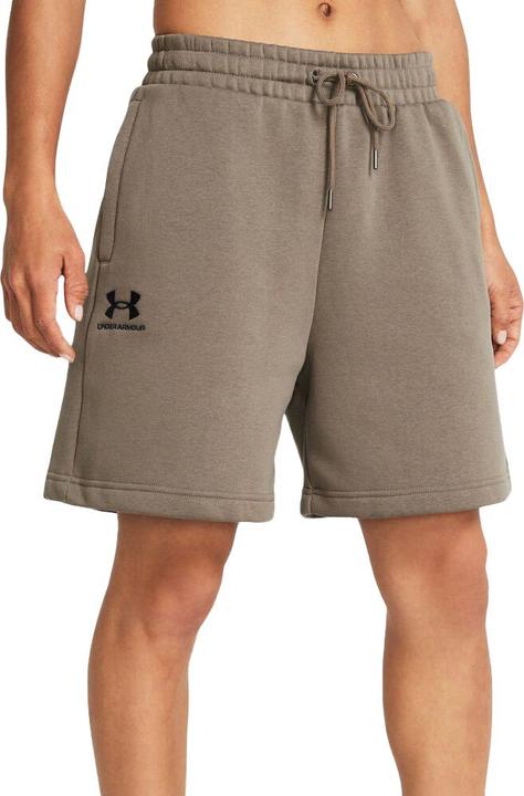 Actual product image Under Armour Womens/Ladies Fleece Logo Boyfriend Shorts (36 D)