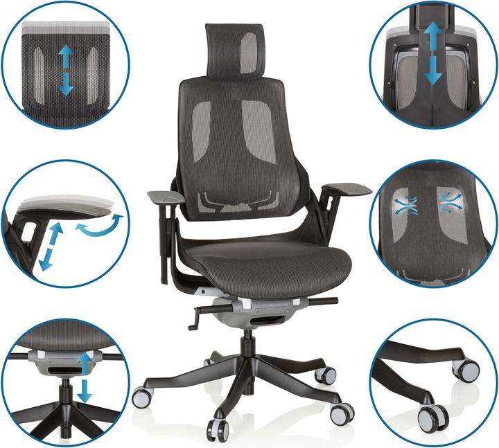 Produktbild Hjh Office Spektre Black