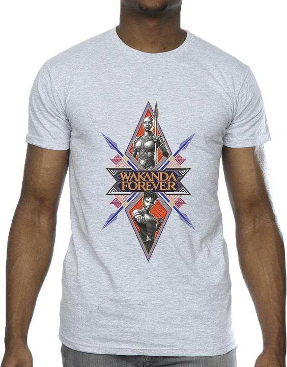 Immagine prodotto Wakanda Forever Tribal Spear Chest Maglietta Uomo (XXL)