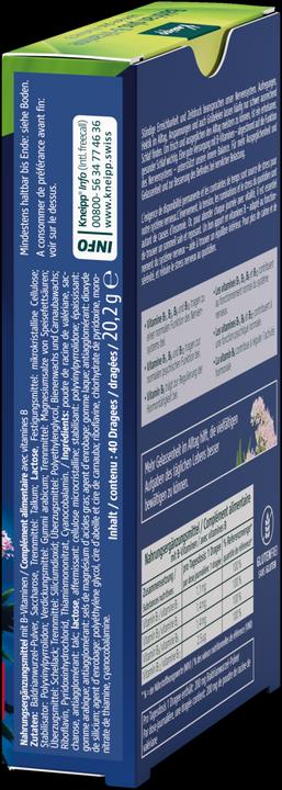 Produktbild Kneipp Baldrian Plus (40 Stück, Tabletten, 20.20 g)