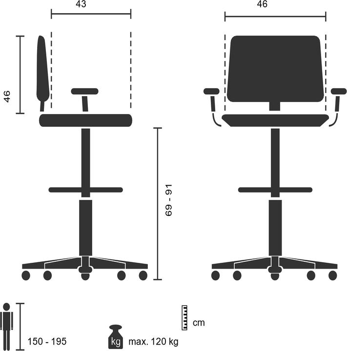 Produktbild Hjh Office Top Work 108