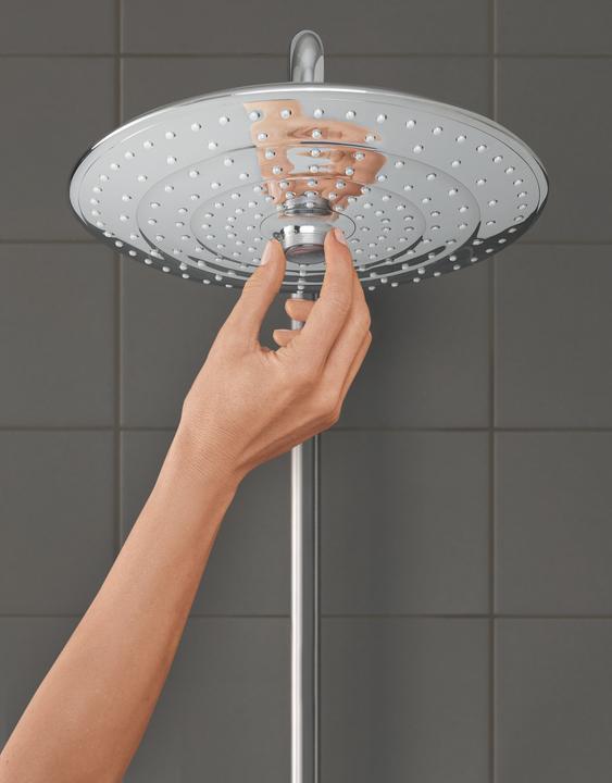 Actual product image Grohe Euphoria 260 overhead shower (3 Beam types)
