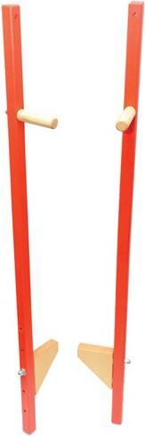 Produktbild Atelier Passage Stelzen kurz rot verstellbar - Länge 108