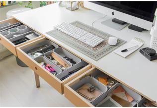 Produktbild Curver ORGANIZER SQUARE 15X15X5CM GREY (1 l)