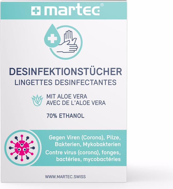 Martec Desinfektionstücher