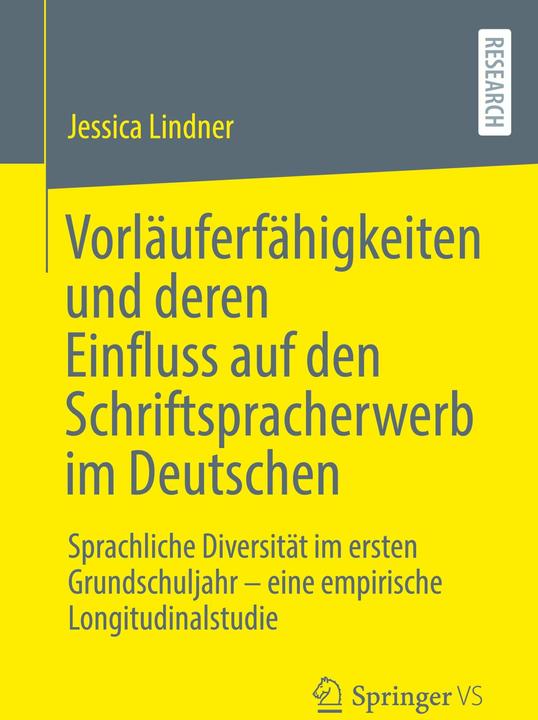 Image du produit Lindner:Vorläuferfähigkeiten und deren (Allemand, Jessica Lindner)