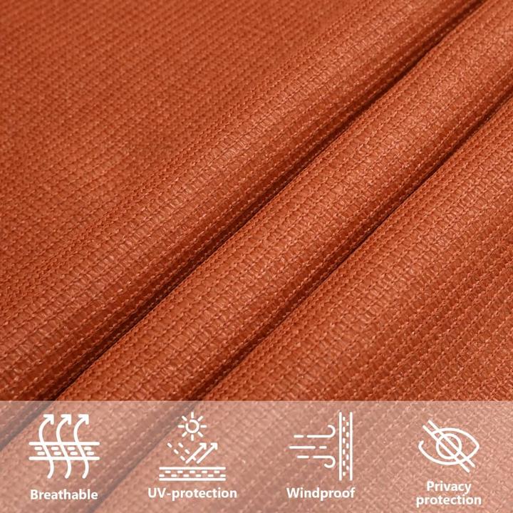 Actual product image VidaXL Sonnensegel 160 g/m² Rechteckig HDPE (4 x 7 m)