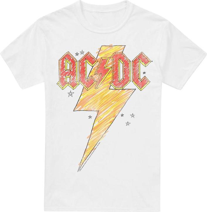 Immagine prodotto AC/DC Maglietta Schizzo Bolt Uomo (M)