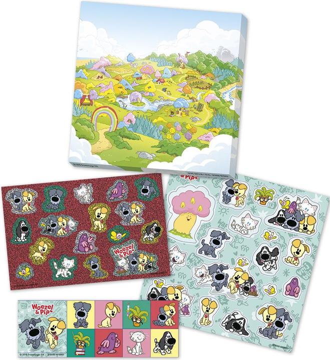 Image du produit Totum Set d'autocollants Woezel & Pip
