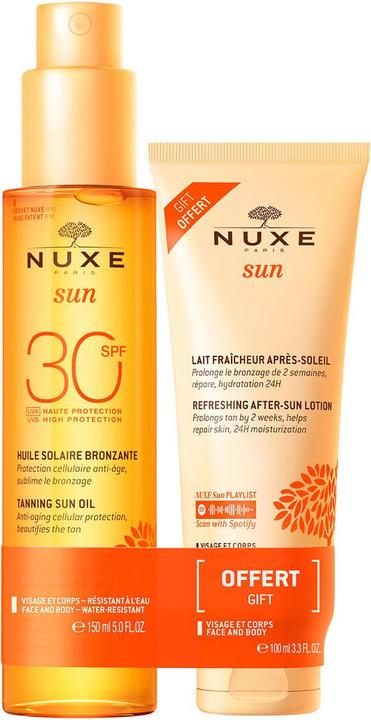 Productafbeelding Nuxe Zonnebrand Huile Solaire Brozante 30 SPF (Zonnebrandolie, SPF 30, 150 ml, 291 g)