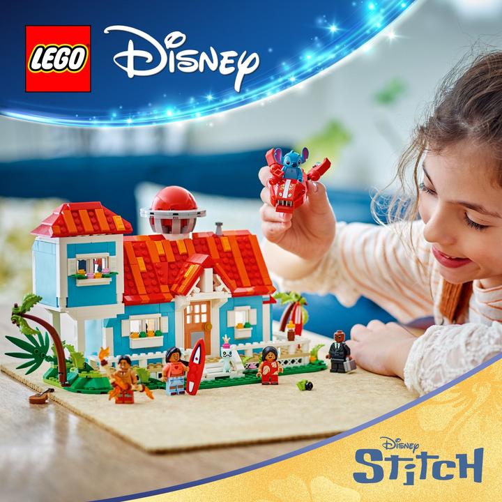 Image du produit LEGO La maison de plage de Lilo et Stitch (43268, LEGO Disney)