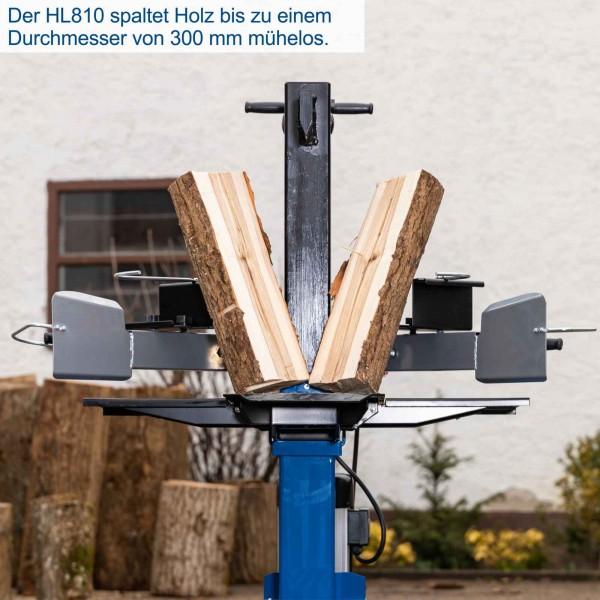 Actual product image Scheppach - Vertical log splitter HL810 - 230V | 8t | 3000W | splitting stroke 550mm