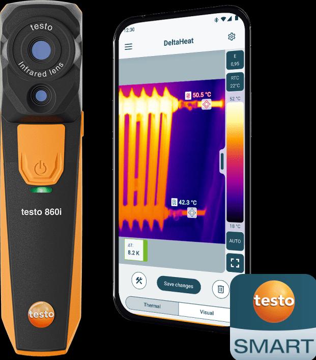 Immagine prodotto Testo 860i Set Wärmebildkamera -20 bis 350 °C 9 Hz