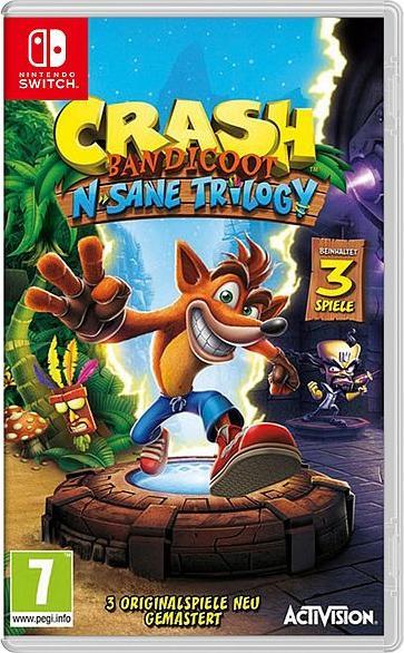 Activision Crash Bandicoot - N' Sane Trilogy (Switch, DE)