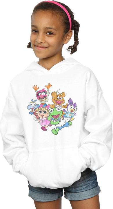 Produktbild Disney The Muppets Muppet Babies Colour Group Kapuzenpullover Mädchen (152, 158)