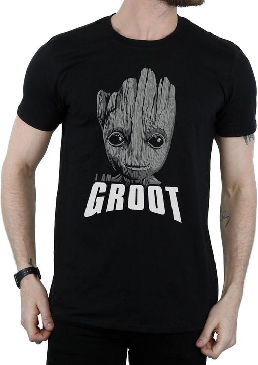 Produktbild Guardians Of The Galaxy Groot Face TShirt (M)